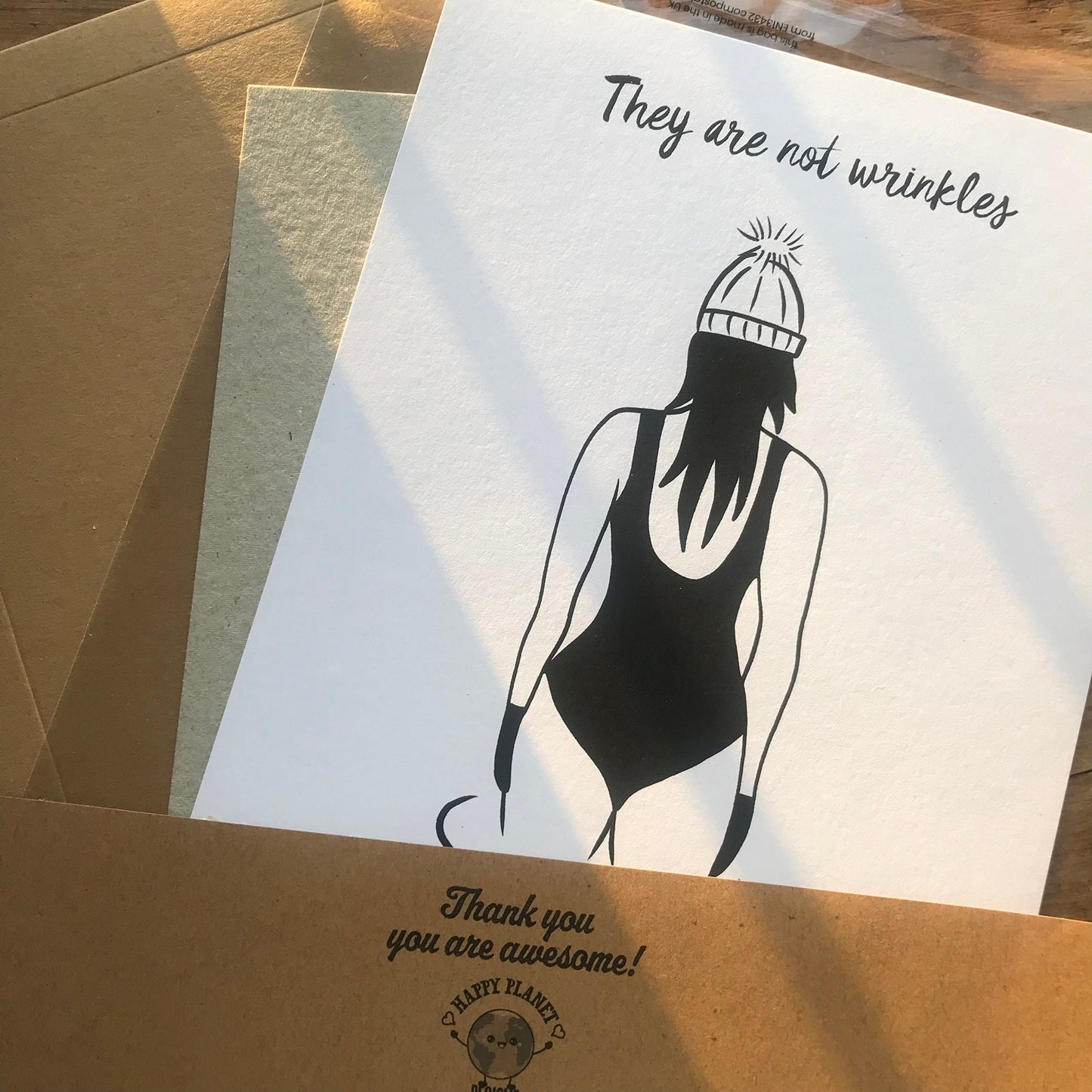 They are not wrinkles