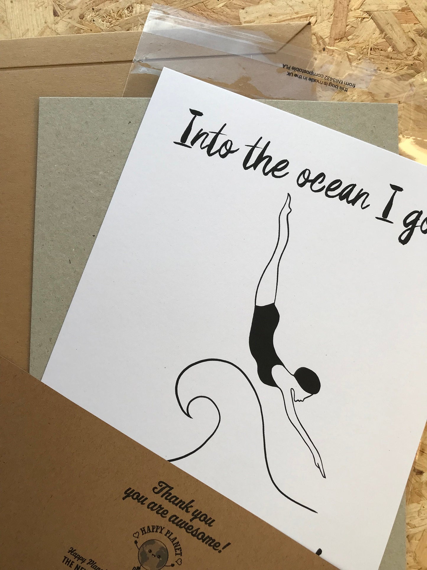 Into the ocean I go to lose my mind and find my soul!