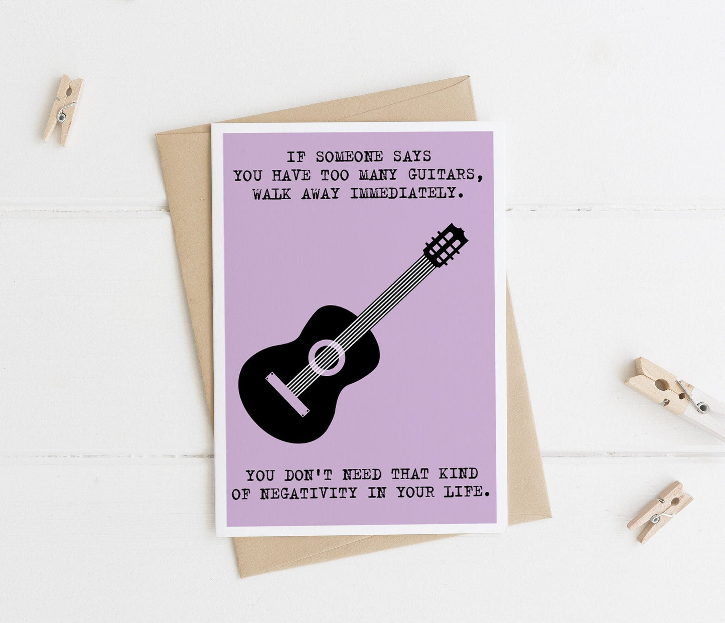 You can never have too many guitars!