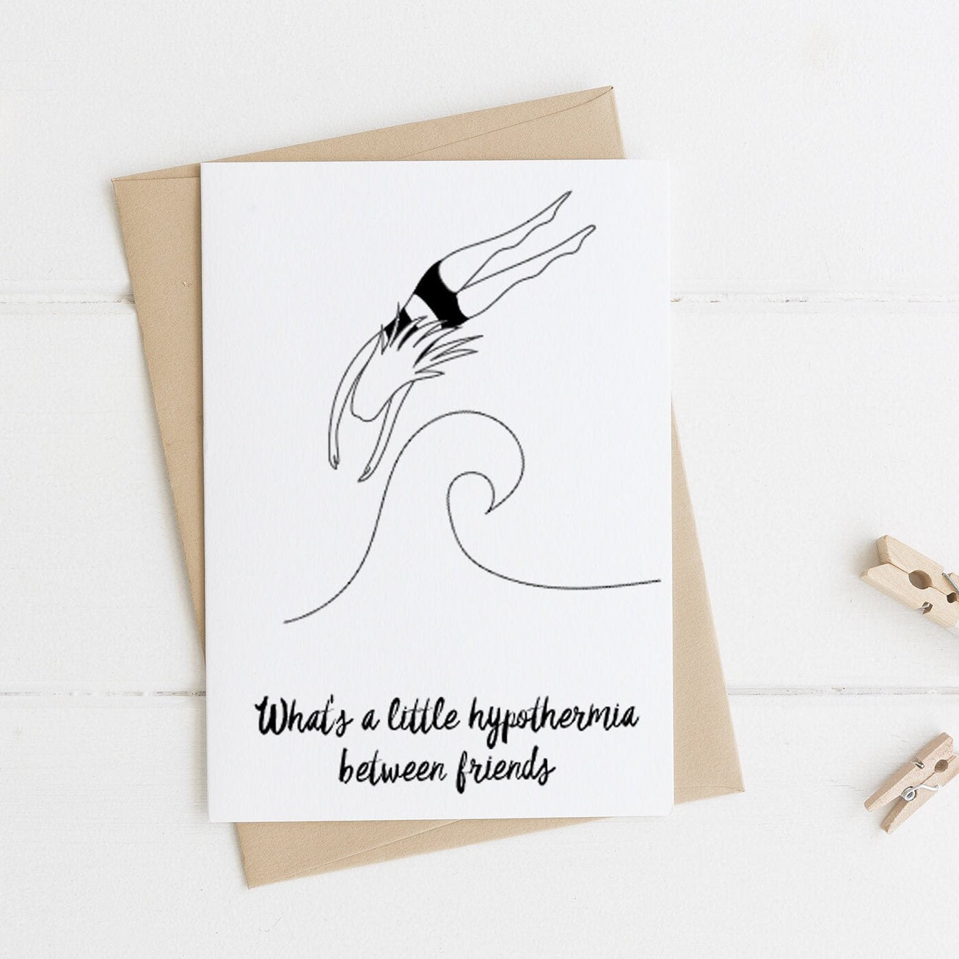 What's a little hypothermia between friends??