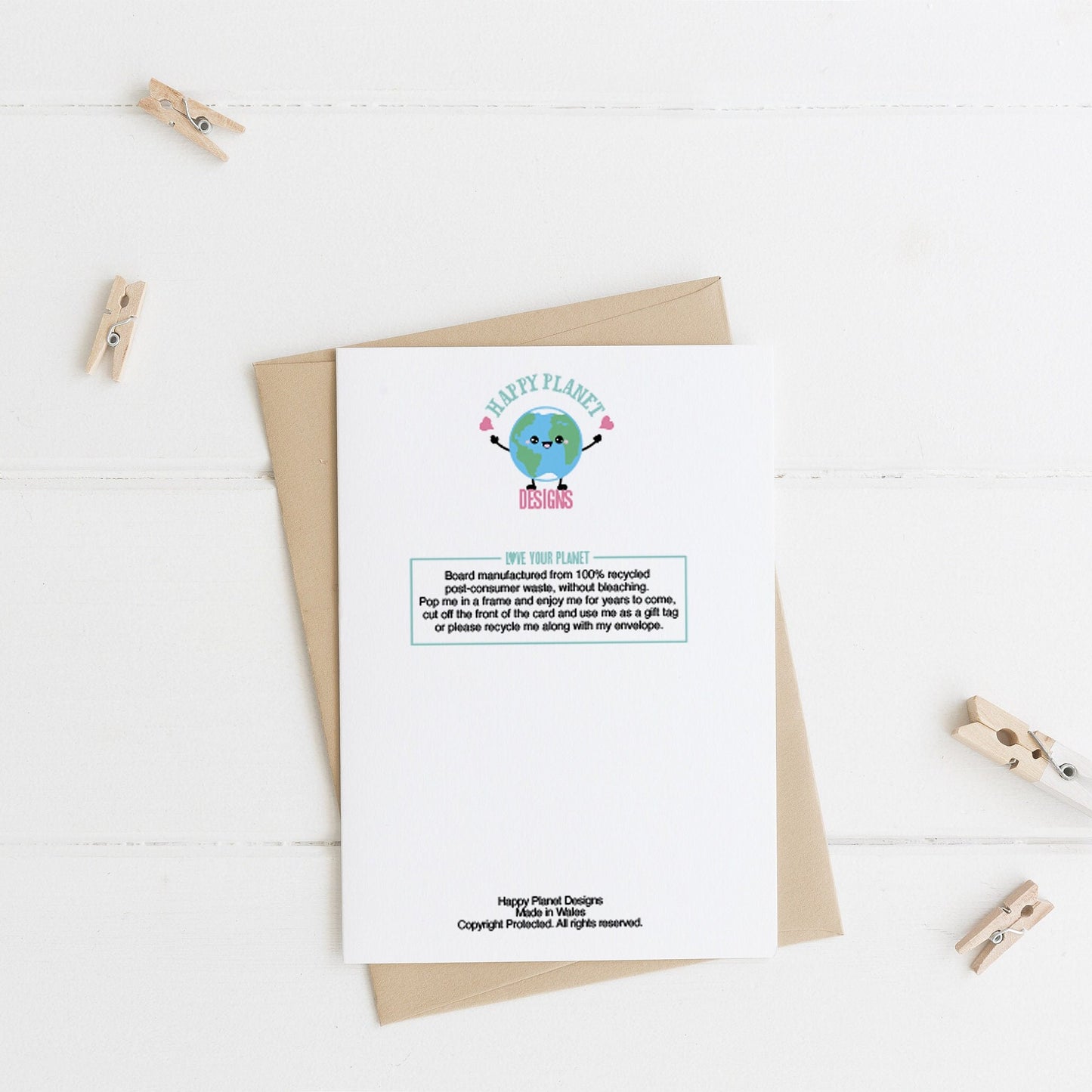Two peas in a pod wedding card