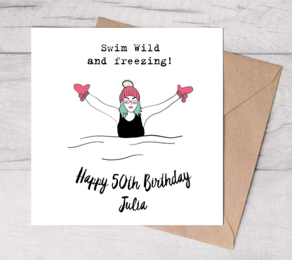 Swim wild and freezing - Personalised